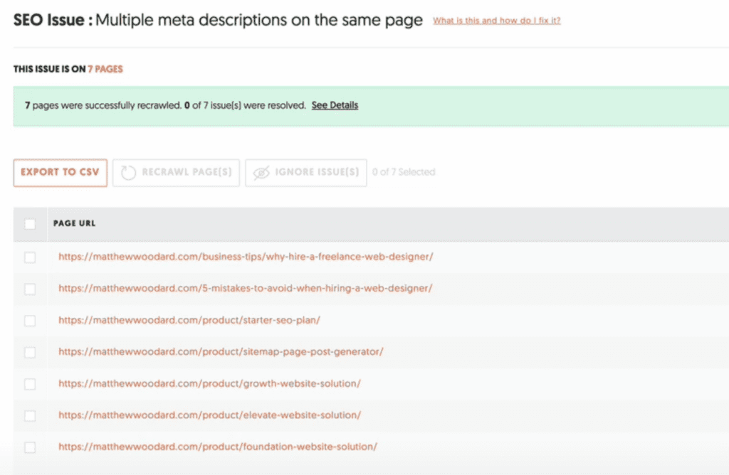 How To Remove Duplicate Meta Descriptions